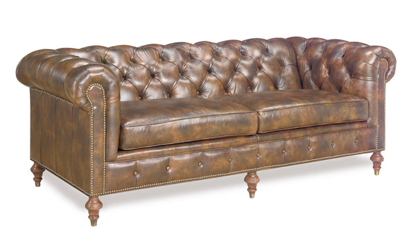 Barrington 84 Inch Chesterfield Apartment Sofa