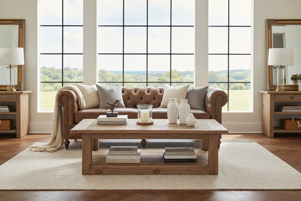 Barrington 84 Inch Chesterfield Apartment Sofa