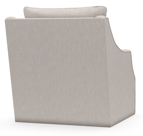 Darcy 360 Degree Swivel Fabric Accent Chair