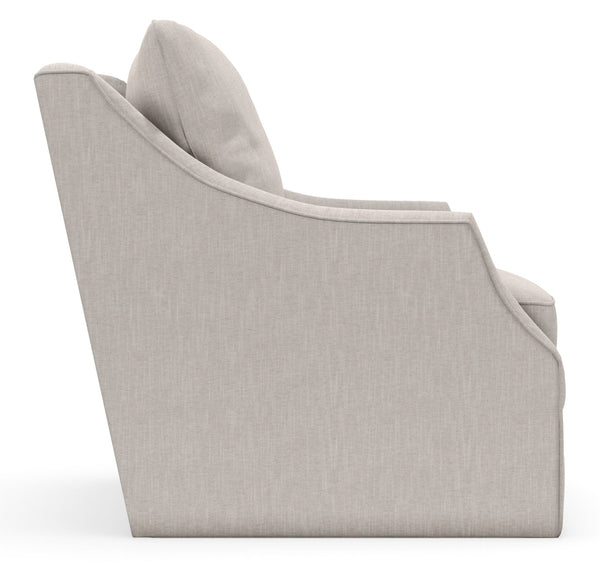 Darcy 360 Degree Swivel Fabric Accent Chair