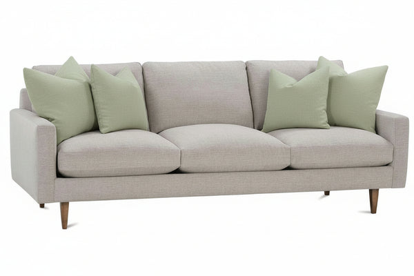 Deidre 92 Inch "Designer Style" Contemporary Upholstered Large Modern Sofa
