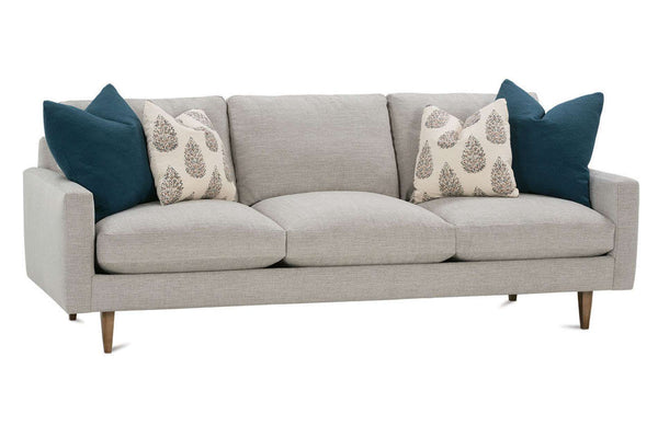 Deidre 92 Inch "Designer Style" Contemporary Upholstered Large Modern Sofa