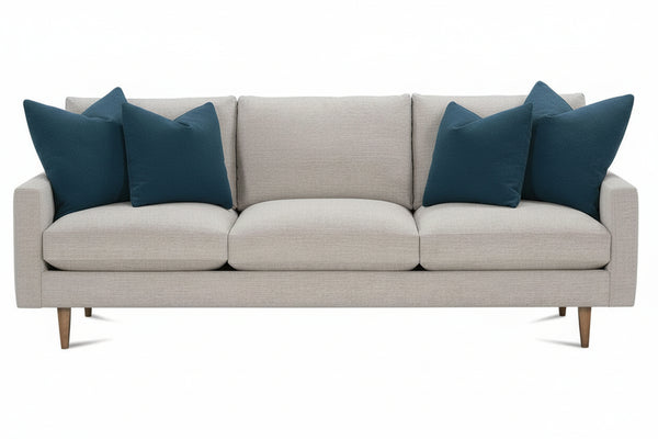 Deidre 92 Inch "Designer Style" Contemporary Upholstered Large Modern Sofa