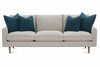 Image of Deidre 92 Inch "Designer Style" Contemporary Upholstered Large Modern Sofa