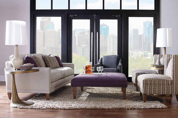 Janice III Contemporary Fabric Upholstered Collection