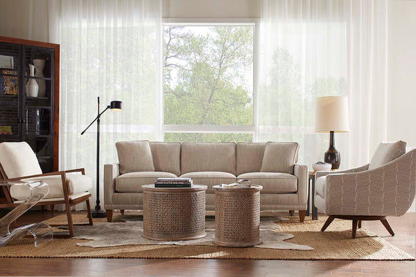 Janice III Contemporary Fabric Upholstered Collection