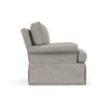 Image of Kayla HERS Casual Slipcovered Swivel Glider Accent Chair