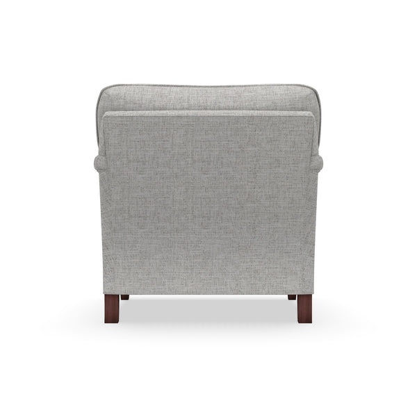 Kristen Fabric Upholstered English Arm Club Chair