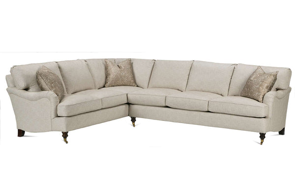 Kristen "Designer Style" English Arm Sectional