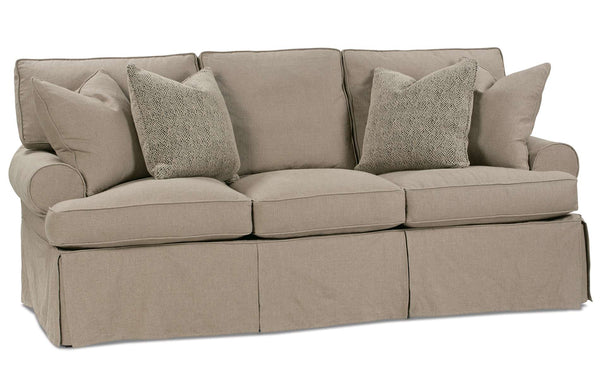 Laura T-Cushion Slipcovered