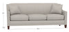 Image of Leona 84 Inch Tight-Back Fabric Sofa