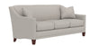 Image of Leona 84 Inch Tight-Back Fabric Sofa