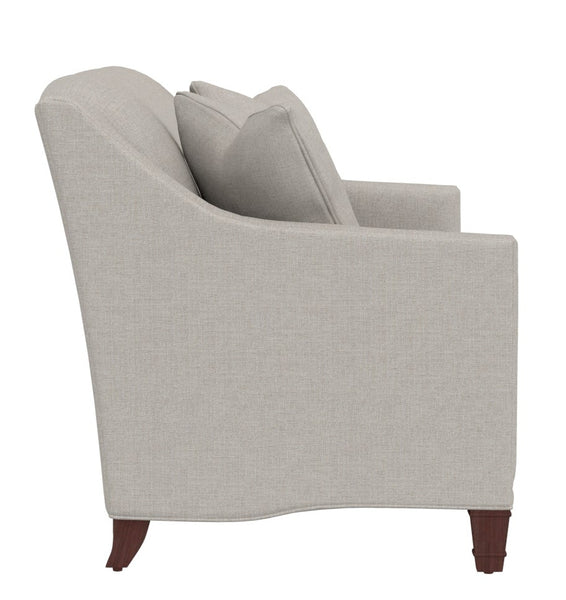 Leona 84 Inch Tight-Back Fabric Sofa