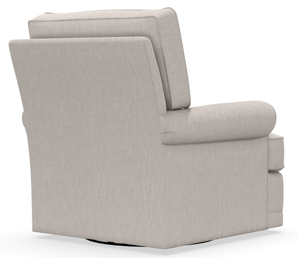 Lisa Men's Size Fabric SWIVEL/GLIDER Accent Chair