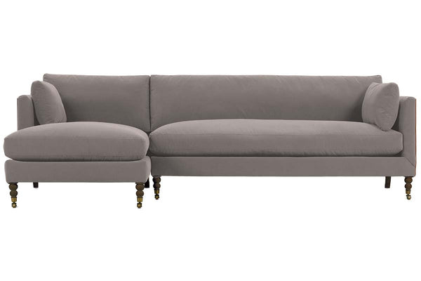 Marjorie Two Piece Bench Seat Sectional Sofa