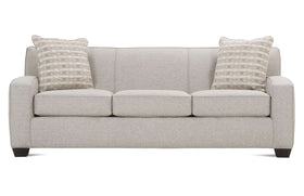 Michelle 84 Inch Queen Size Tight Back Three Seat Fabric Sleeper Sofa