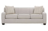 Image of Michelle 84 Inch Queen Size Tight Back Three Seat Fabric Sleeper Sofa