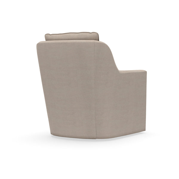 Stella Contemporary Fabric Swivel Accent Chair