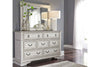 Image of Adair Queen Or King Tufted Chenille Sleigh Bed "Create Your Own Bedroom" Collection - Club Furniture