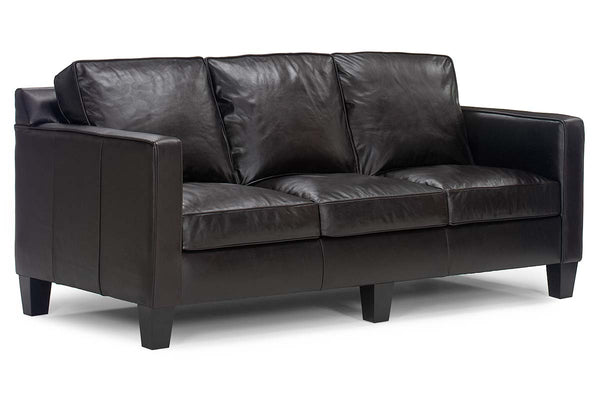 Alex Leather Sofa Set