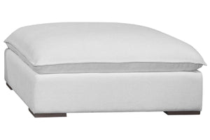 Anna Envelope Welt Fabric Ottoman