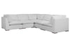 Image of Anna "Quick Ship" Envelope Welt Modern Fabric Modular Sectional