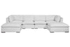 Image of Anna "Quick Ship" Envelope Welt Modern Fabric Modular Sectional
