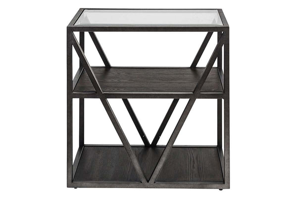 Archer Metal, Wood And Glass Occasional Table Collection