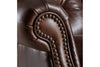 Image of Arthur Chesterfield Leather Tufted Wingback Recliner Chair