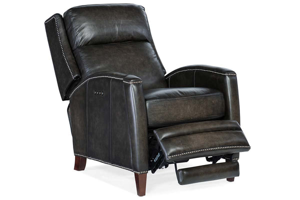 Avalon Trinita Dual Power "Quick Ship" Transitional Leather Recliner
