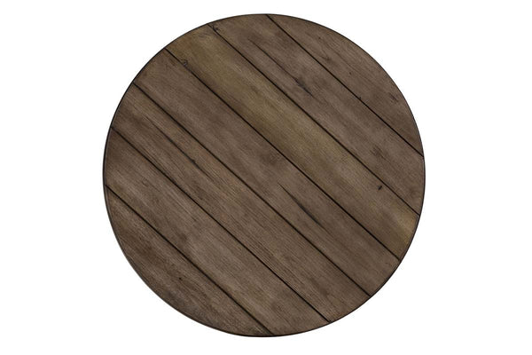 Barnes Gray Washed Transitional Occasional Table Collection