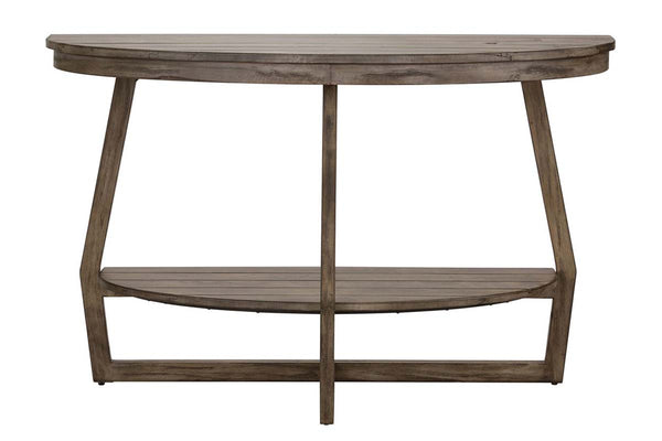 Barnes Gray Washed Transitional Occasional Table Collection