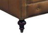 Image of Barrington 118 Inch Large Leather Chesterfield Tufted Sofa