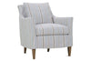 Image of Becky Slipcovered Wing Arm Accent Chair