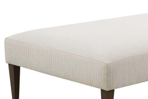 Bedford 62 Inch Large Fabric Upholstered Ottoman