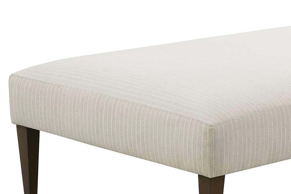 Bedford 62 Inch Large Fabric Upholstered Ottoman