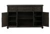Image of Branson II Chalkboard Black Storage Dining Buffet