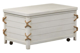 Bridgeport White Beach Themed Occasional Table Collection