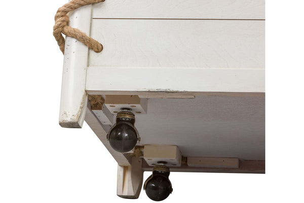 Bridgeport White Beach Themed Occasional Table Collection