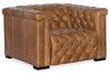 Image of Savion Coin "Quick Ship" Leather Living Room Furniture Collection