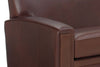 Image of Burton Leather Loveseat
