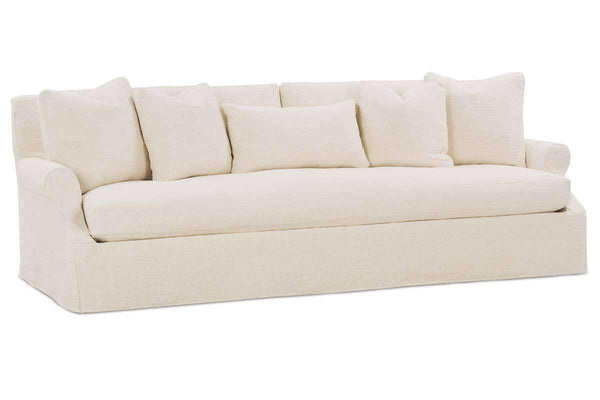 Calista Hand-Crafted Oversized Slipcovered Sofa
