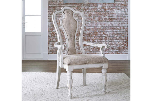 Canterbury Antique White Dining Room Set