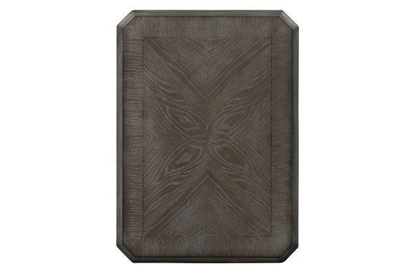 Canterbury Antique White Chair Side Table With Single Drawer And Door Storage