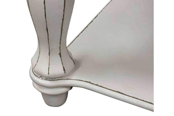Canterbury Antique White Occasional Table Collection