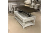 Image of Canterbury Large Distressed Antique White Lift Top Coffee Table With Shelf