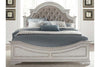 Image of Canterbury Queen Or King Upholstered Tufted Bed "Create Your Own Bedroom" Collection