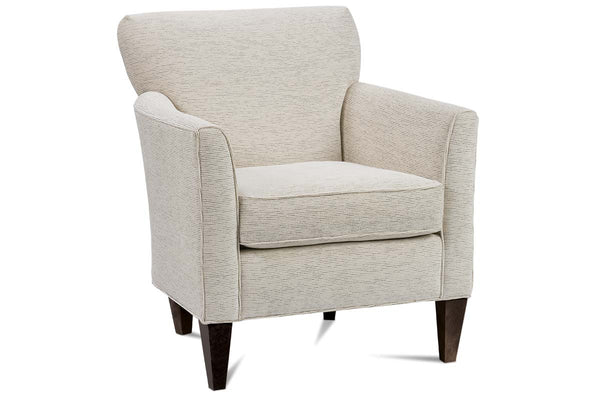 Caroline Small Upholstered Contemporary Fabric Arm Chair