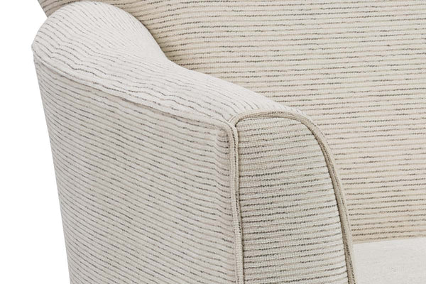 Caroline Small Upholstered Contemporary Fabric Arm Chair