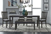Image of Carson Transitional Greystone Dining Room Collection